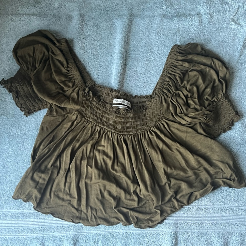 Urban Outfitters Off-the-shoulder Blouse